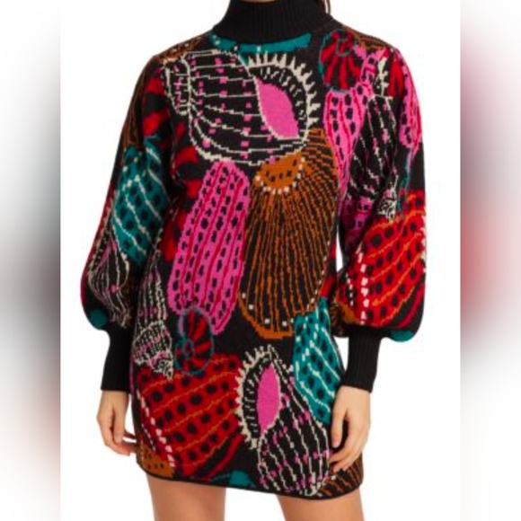 FARM Rio | Sweaters | Farm Rio Sweater Dress | Poshmark